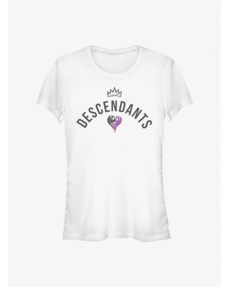 Disney Descendants Maleficent Logo Girls T-Shirt $8.72 T-Shirts