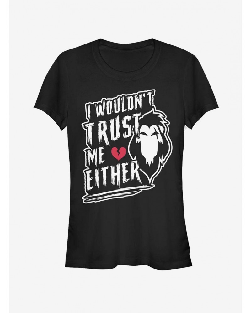 Disney The Lion King Never Trust Scar Girls T-Shirt $11.21 T-Shirts