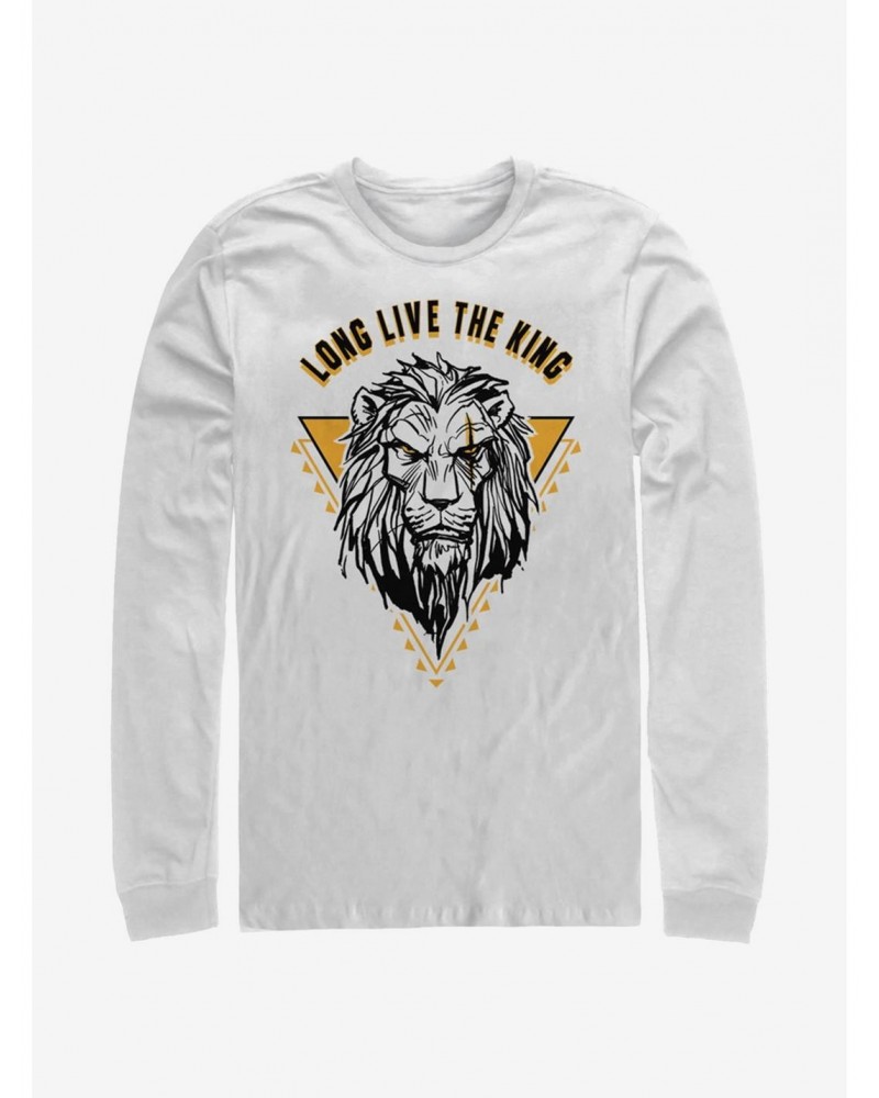 Disney The Lion King 2019 Long Live The King Scar Long-Sleeve T-Shirt $13.82 T-Shirts