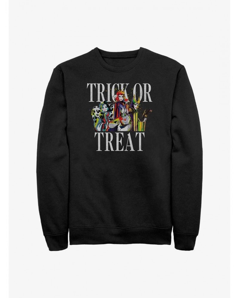 Disney Villains Trick Or Treat Sweatshirt $14.02 Sweatshirts