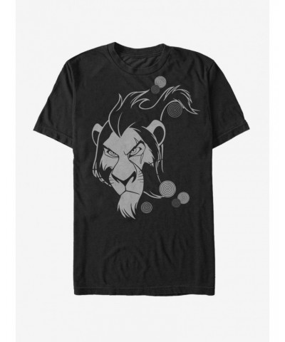 Lion King Scar Angry Stare T-Shirt $9.56 T-Shirts