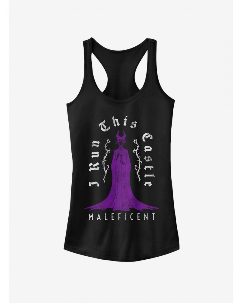 Disney Sleeping Beauty Maleficent Castle Girls Tank $10.46 Tanks