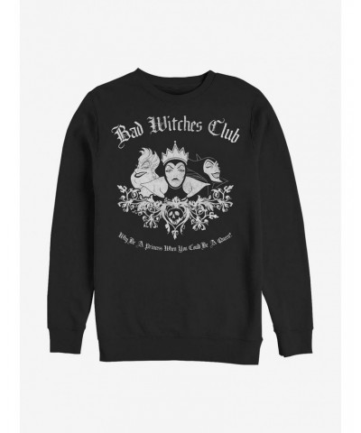 Disney Villains Bad Witch Club Crew Sweatshirt $17.71 Sweatshirts