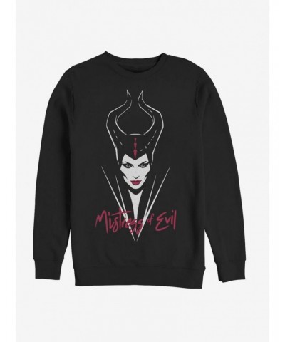 Disney Maleficent: Mistress Of Evil Red Lips Sweatshirt $12.55 Sweatshirts