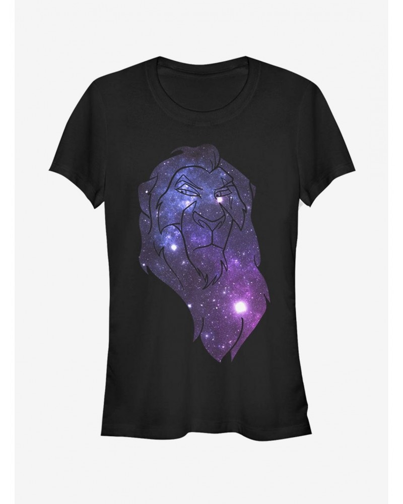 Disney The Lion King Celestial Scar Girls T-Shirt $7.47 T-Shirts