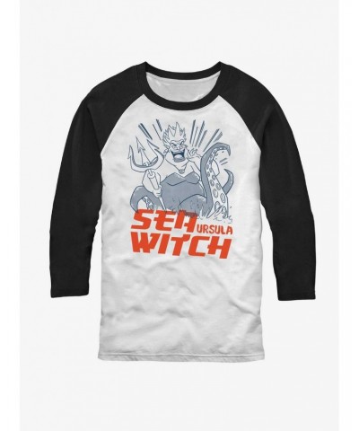 Disney Villains Ursula The Sea Witch Raglan T-Shirt $10.98 T-Shirts