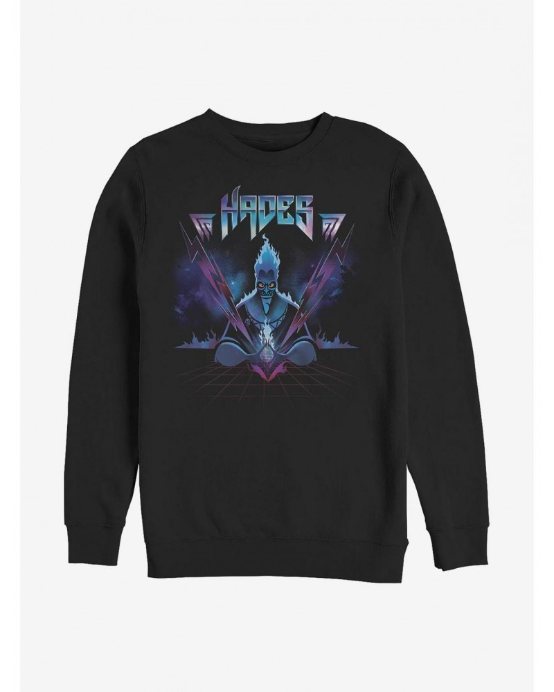 Disney Hercules Hades Rock Crew Sweatshirt $11.44 Sweatshirts