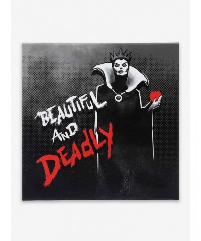 Disney Villains Evil Queen Beautiful & Deadly Canvas Wall Decor $11.52 Décor