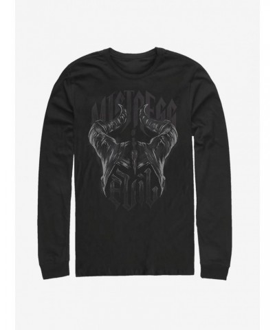 Disney Maleficent: Mistress Of Evil Metal Horns Long-Sleeve T-Shirt $14.81 T-Shirts