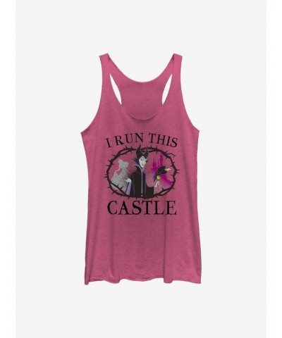 Disney Maleficent I Run This Castle Girls Tank $9.07 Tanks