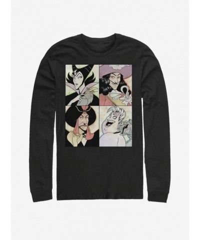 Disney Villains Maleficent Anime Villains Long-Sleeve T-Shirt $12.83 T-Shirts